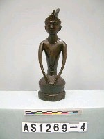 藏品(木刻人物坐像)的圖片